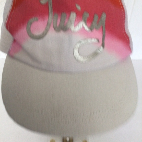 JUICY COUTURE LOGO BASEBALL HAT OSFM - Picture 6 of 11